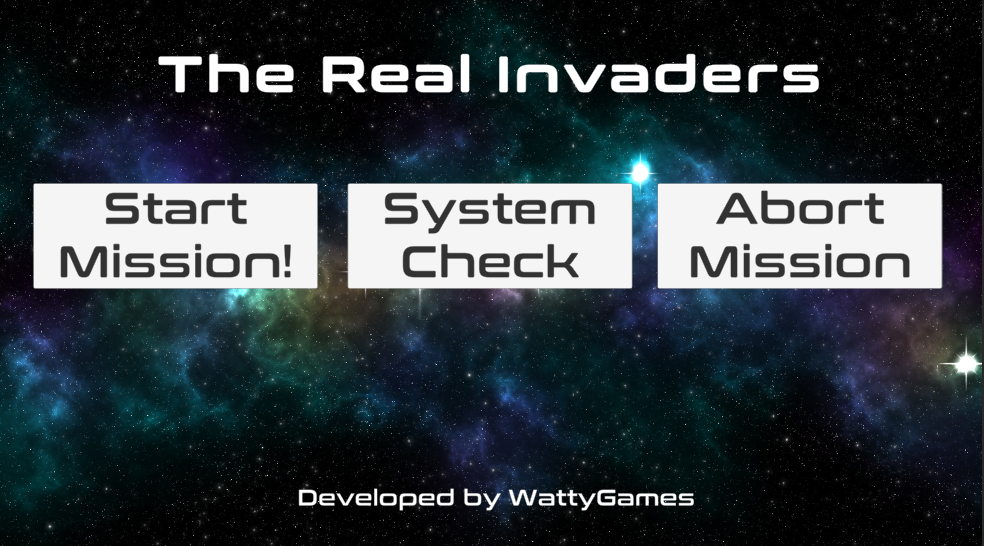 Screenshot del gioco Real Invaders